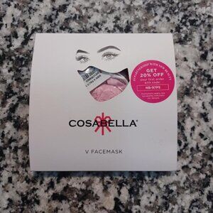 COSABELLA PETUNIA V FACE MASK IN PINK LACE - NEW/NIP